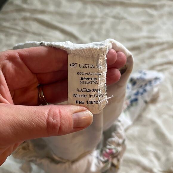 Tina Stephens Collins Floral Stretch‎ Tie Waist
Pant white - Picture 6 of 11